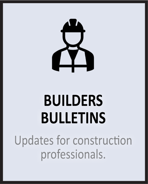 Builder Bulletin